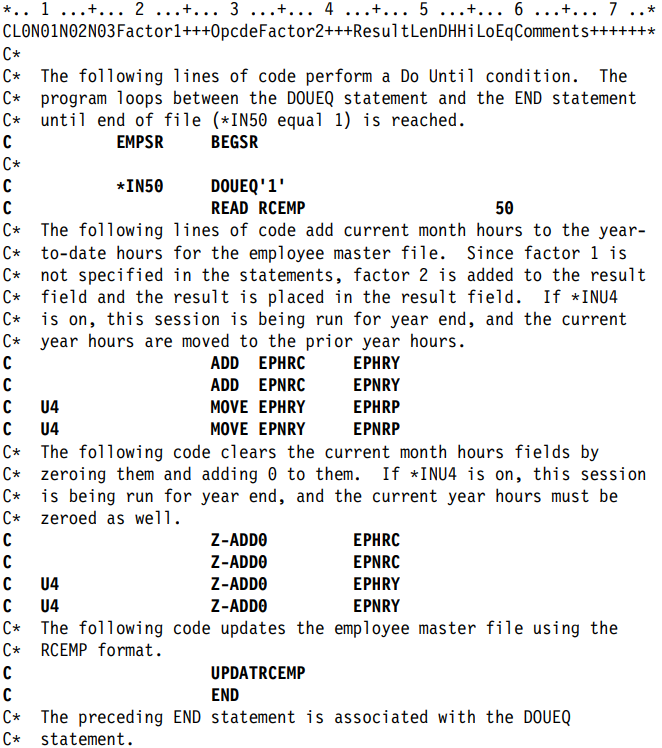 ตัวอย่าง Do until statement